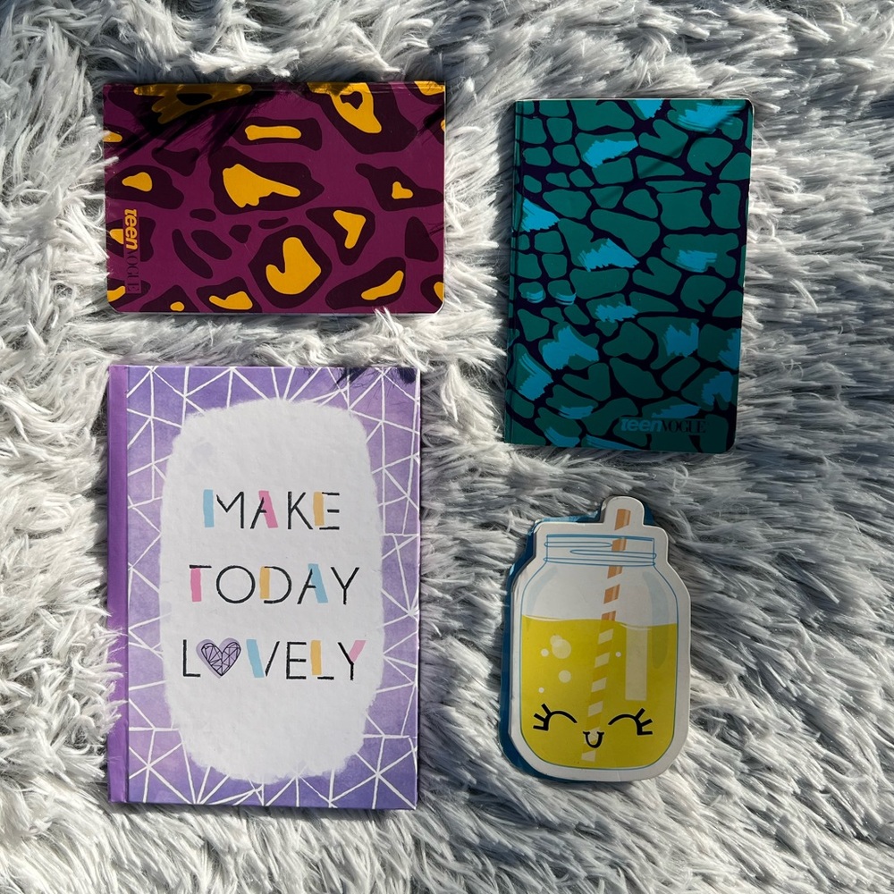 📦✨3/$24 NWT+NWOT • Lot of 3 Mini Notebooks and 1 Medium Notebook